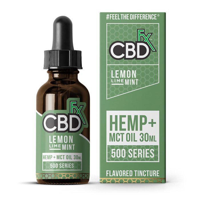 CBDfx Lemon-Lime-Mint CBD Oil Tincture