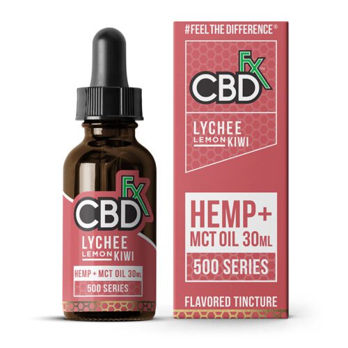 CBDfx Lychee-Lemon-Kiwi CBD Oil Tincture