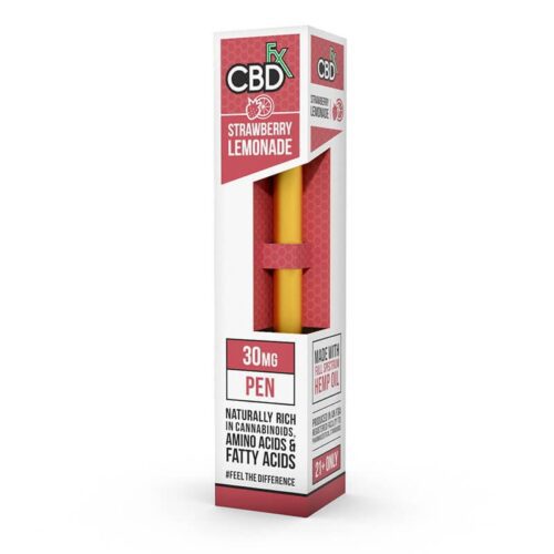 CBDfx CBD Vape Pen Strawberry Lemonade