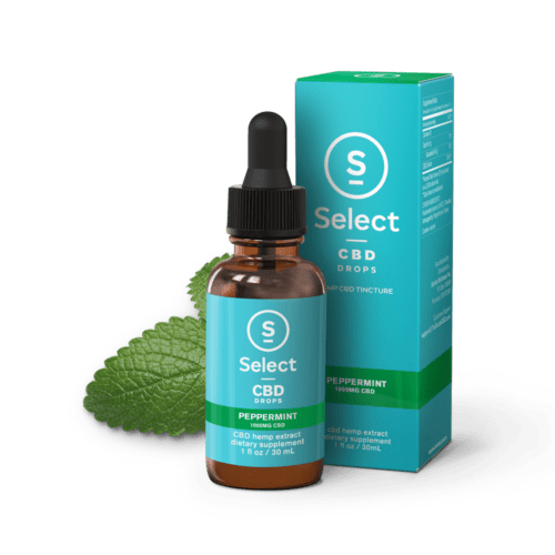 Select CBD Oil Drops Peppermint 1000mg for sale online discount coupon