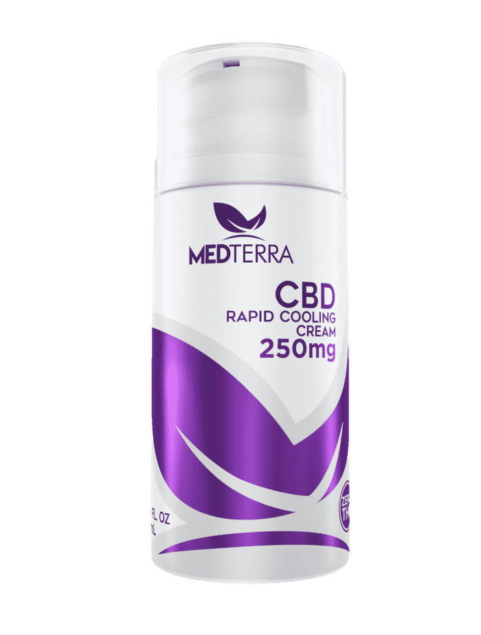 Medterra CBD Rapid Cooling Cream (250mg,750mg)