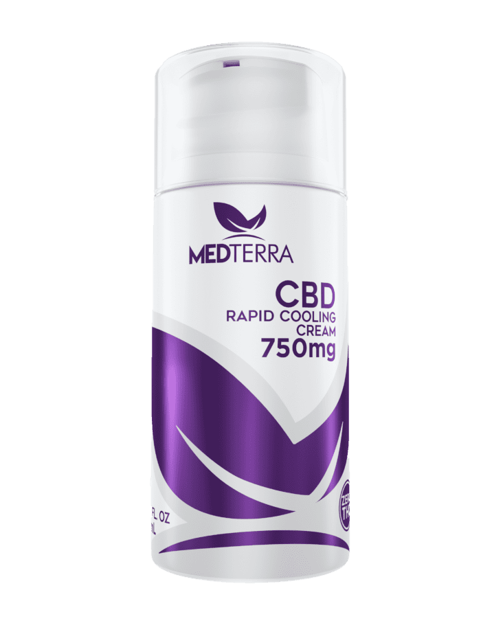 Medterra CBD Rapid Cooling Cream (250mg,750mg)