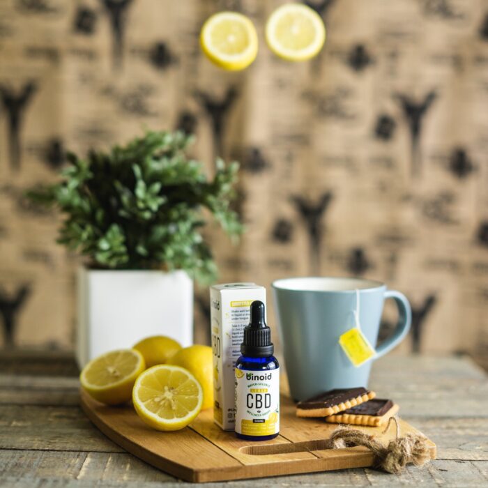 Water-Soluble CBD Drops - Lemon