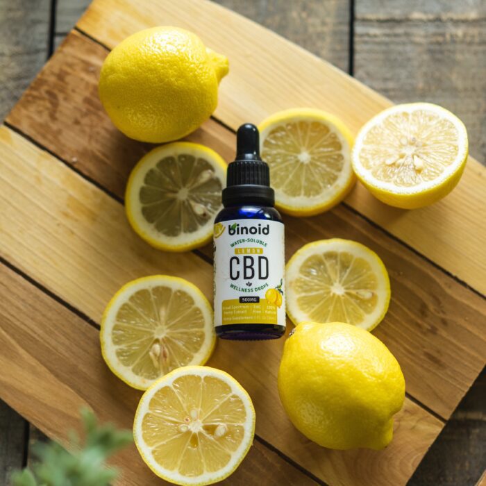 Water-Soluble CBD Drops - Lemon