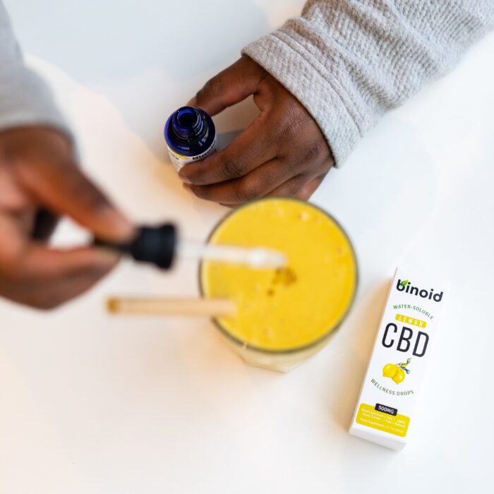 Water-Soluble CBD Drops - Lemon