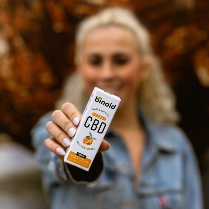 Water-Soluble CBD Drops - Orange