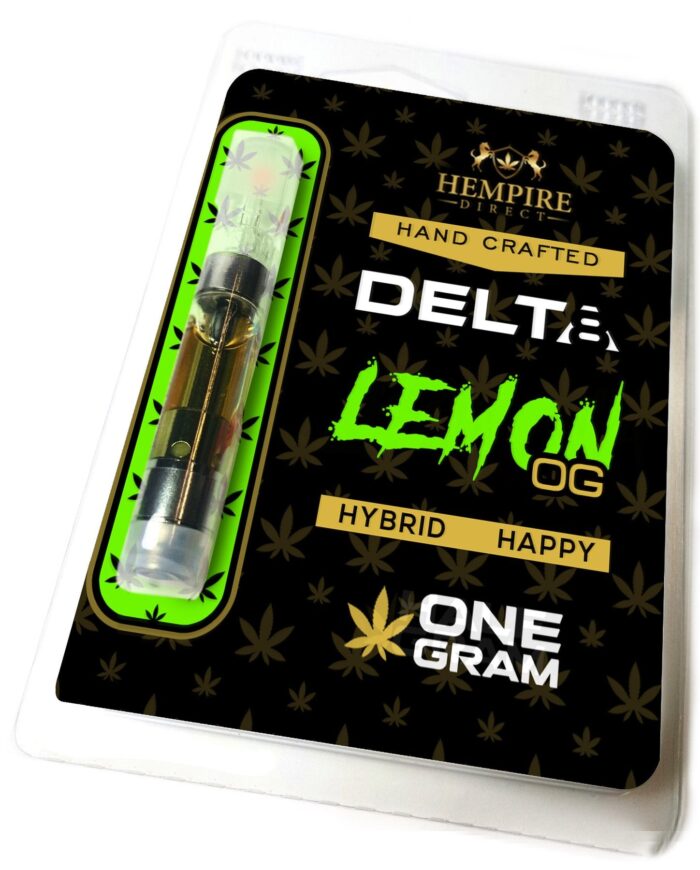 Delta 8 THC Vape Cartridge - Lemon OG - Hempire Direct