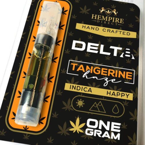 Delta 8 THC Vape Cartridge - Tangerine Haze - Hempire Direct