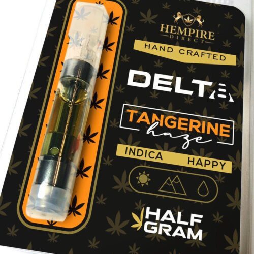 Delta 8 THC Vape Cartridge - Tangerine Haze - Hempire Direct