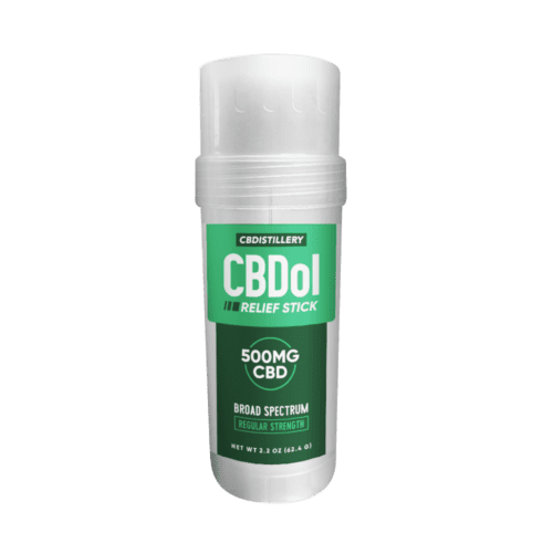 CBDistillery 500mg Relief Stick Cooling Broad Spectrum CBD Menthol