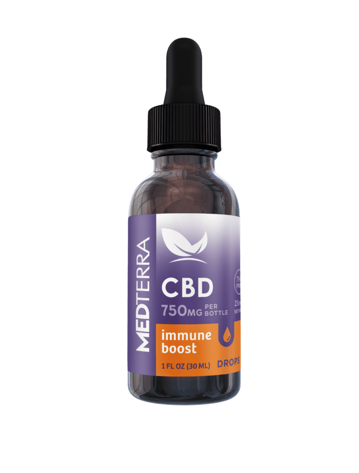 Medterra CBD Immune Booster 750mg Support Supplement