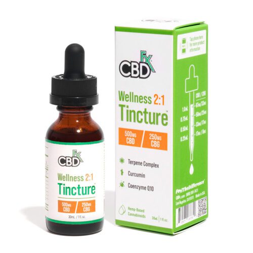 CBDfx CBD + CBG Oil Wellness Tincture 2:1 For Sale