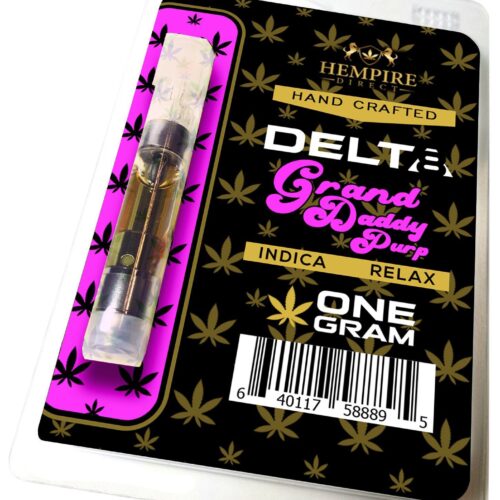 Delta 8 THC Vape Cartridge - Grand Daddy Purp - Hempire Direct