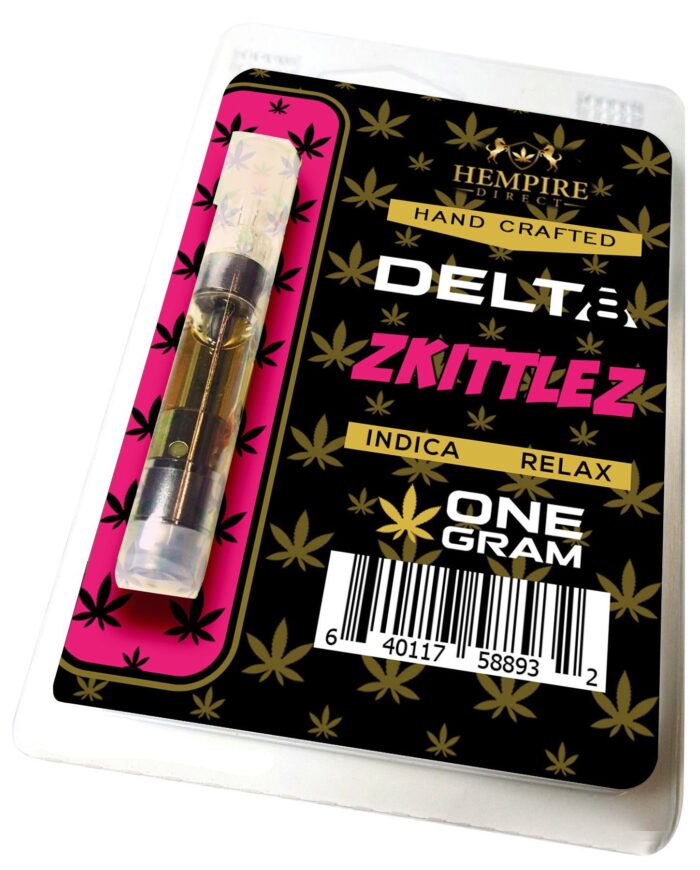 Delta 8 THC Vape Cartridge - Zkittlez - Hempire Direct