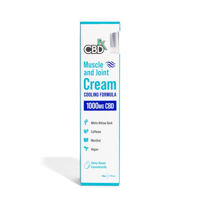 CBDfx Broad Spectrum Muscle Joint CBD Cream 1000mg For Pain Inflammation