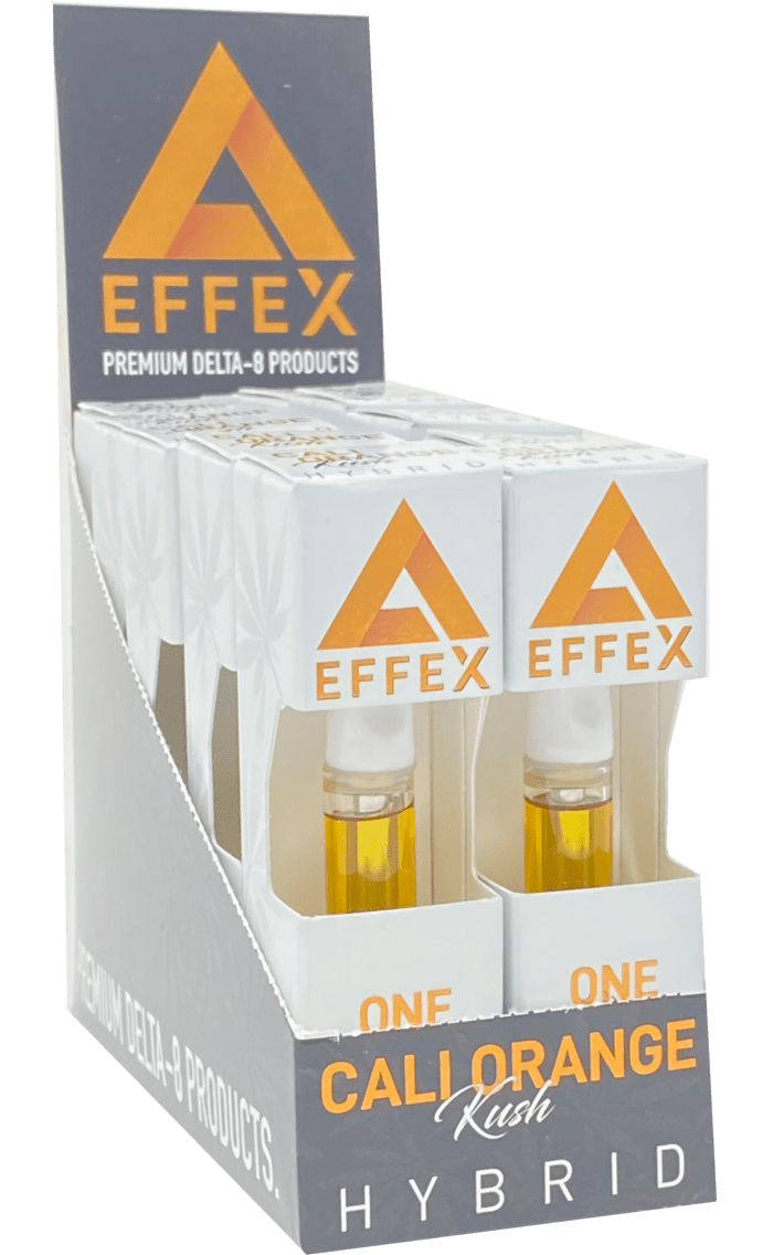 Buy Delta Effex Delta 8 THC Vape Cartridge Cali Orange Kush 1 gram online
