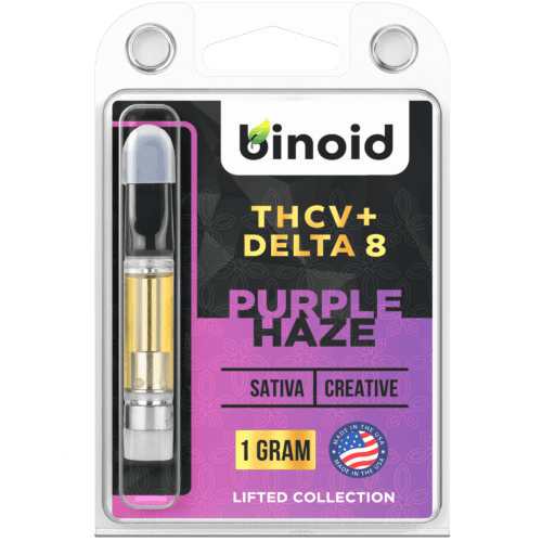THCV + Delta 8 THC Vape Cartridge - Purple Haze