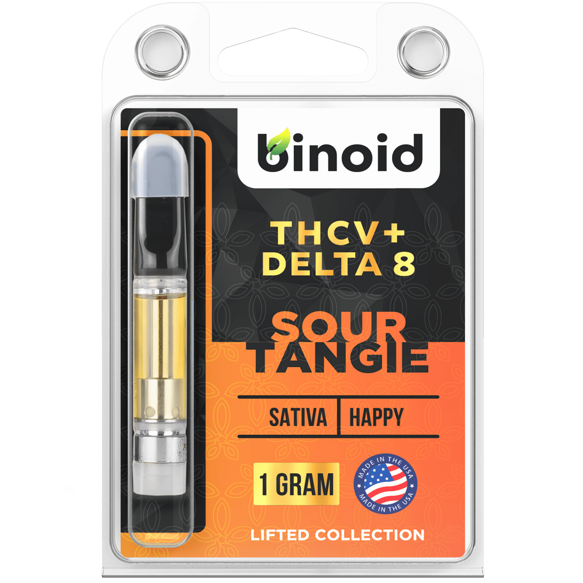 THCV + Delta 8 THC Vape Cartridge - Sour Tangie