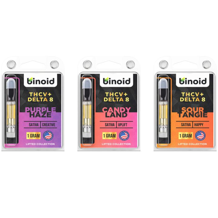 Binoid THCV + Delta 8 Vape Cartridges - Bundle