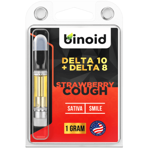 Delta 10 THC Vape Cartridge - Strawberry Cough