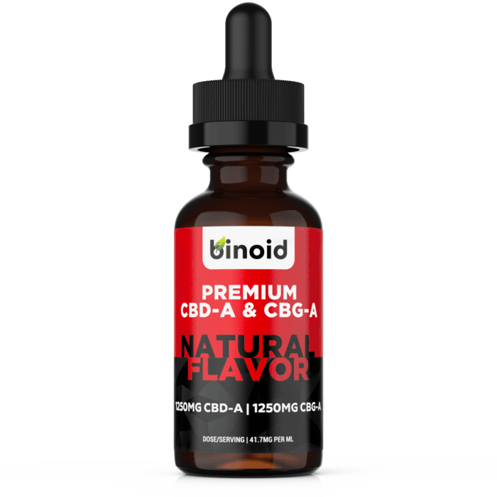 CBDA and CBGA Immunity Tincture - 2500mg