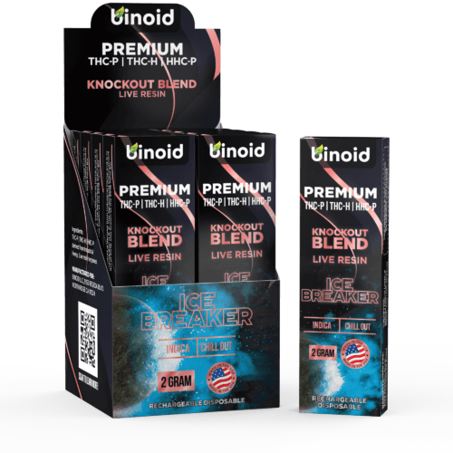 Knockout Blend Ice Breaker Indica Chill Out 2 gram disposables