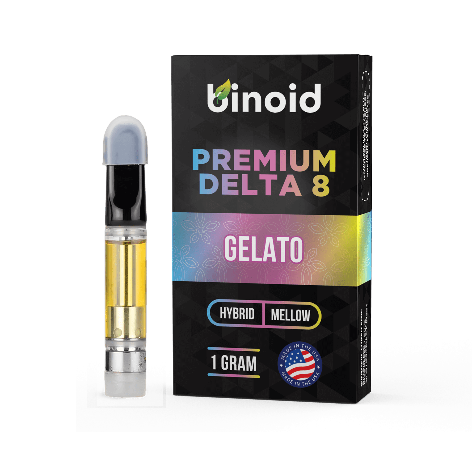 Delta 8 THC Vape Cartridge - Gelato