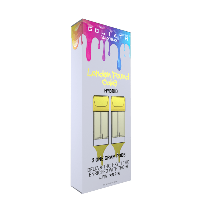 11 HXY THC Vape Pods (2-Pack) - Delta Extrax