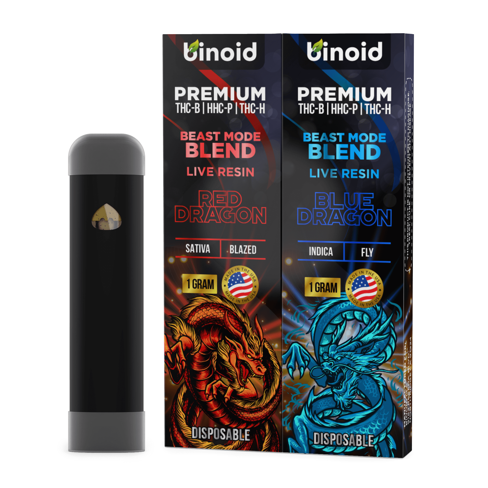 Beast Mode Blend Disposable Vapes - 2 Pack Combo