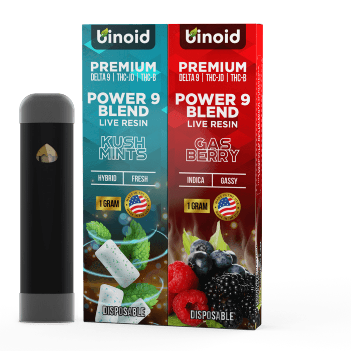 Power 9 Blend Live Resin Disposable - 2 Pack Combo (Limited Time Sale)