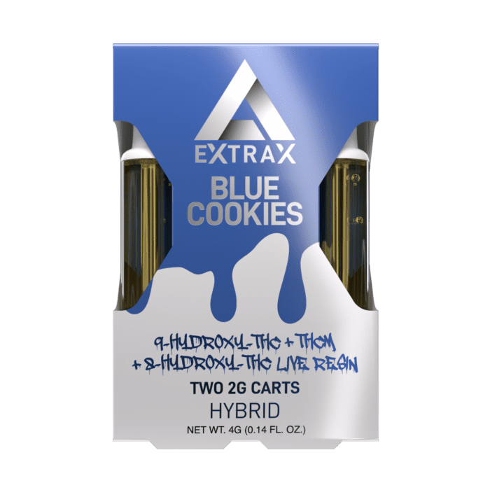 THCM Vape Cartridges 2 Pack - Delta Extrax