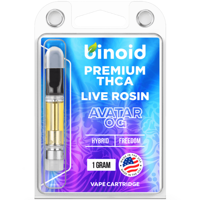 THCA Vape Cartridge - Live Rosin