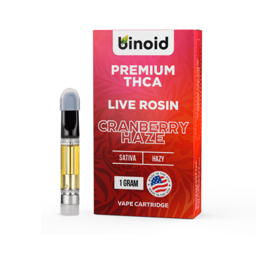 THCA Vape Cartridge - Live Rosin