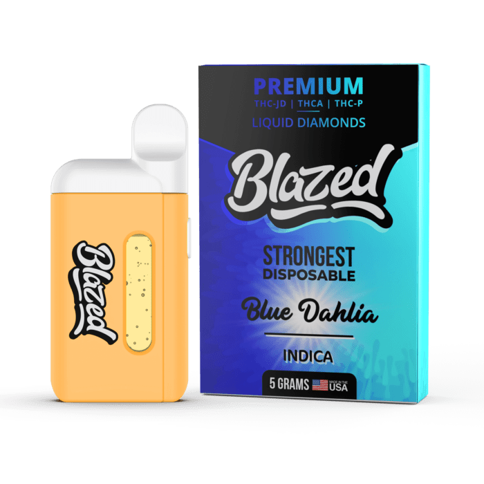 blazed Blue Dahlia THCA 5 gram disposable buy