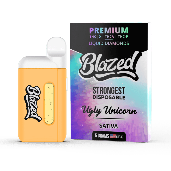 blazed ugly unicorn THCA 5 gram disposable buy