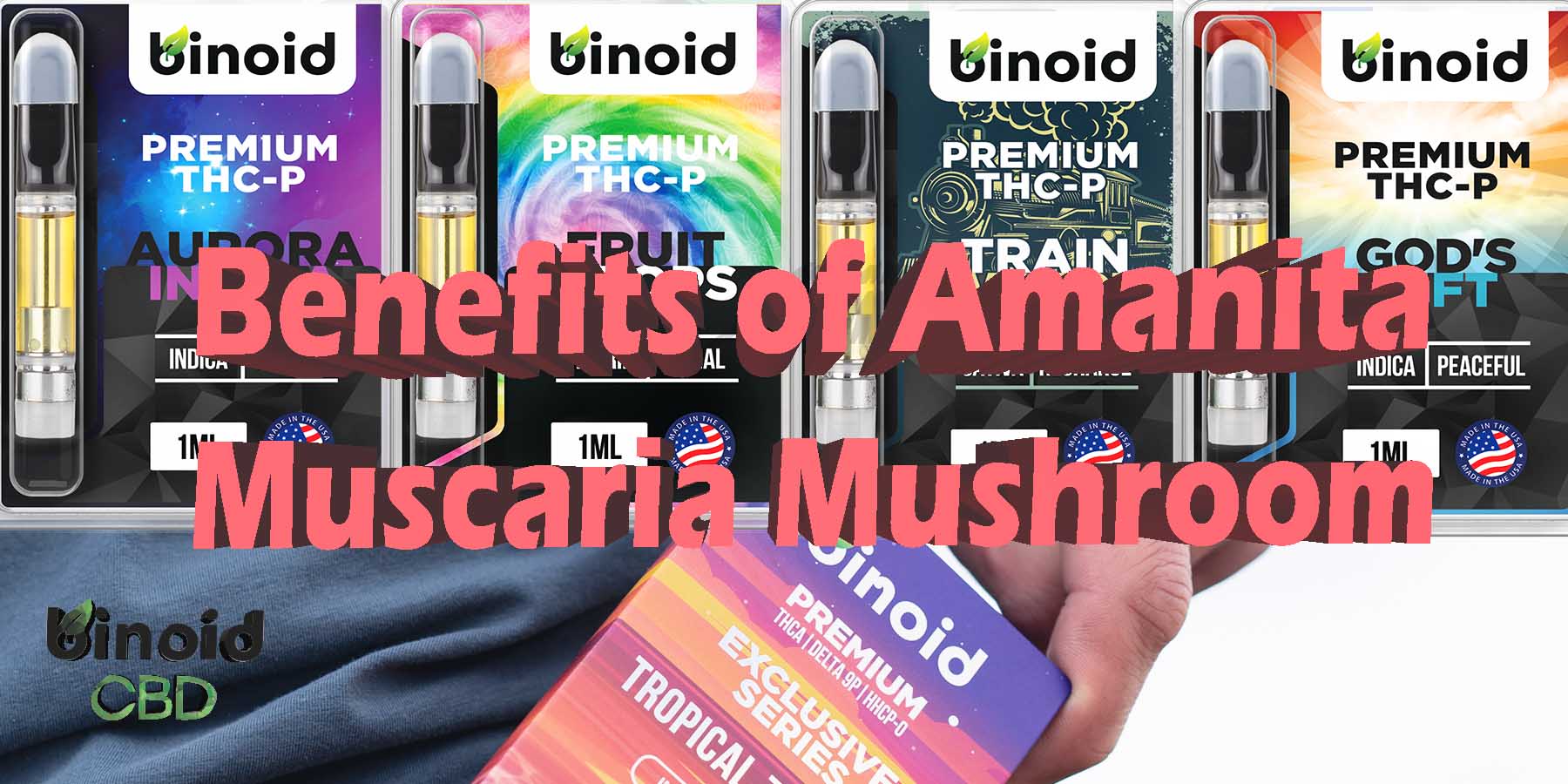 Amanita Muscaria Binoid CBD