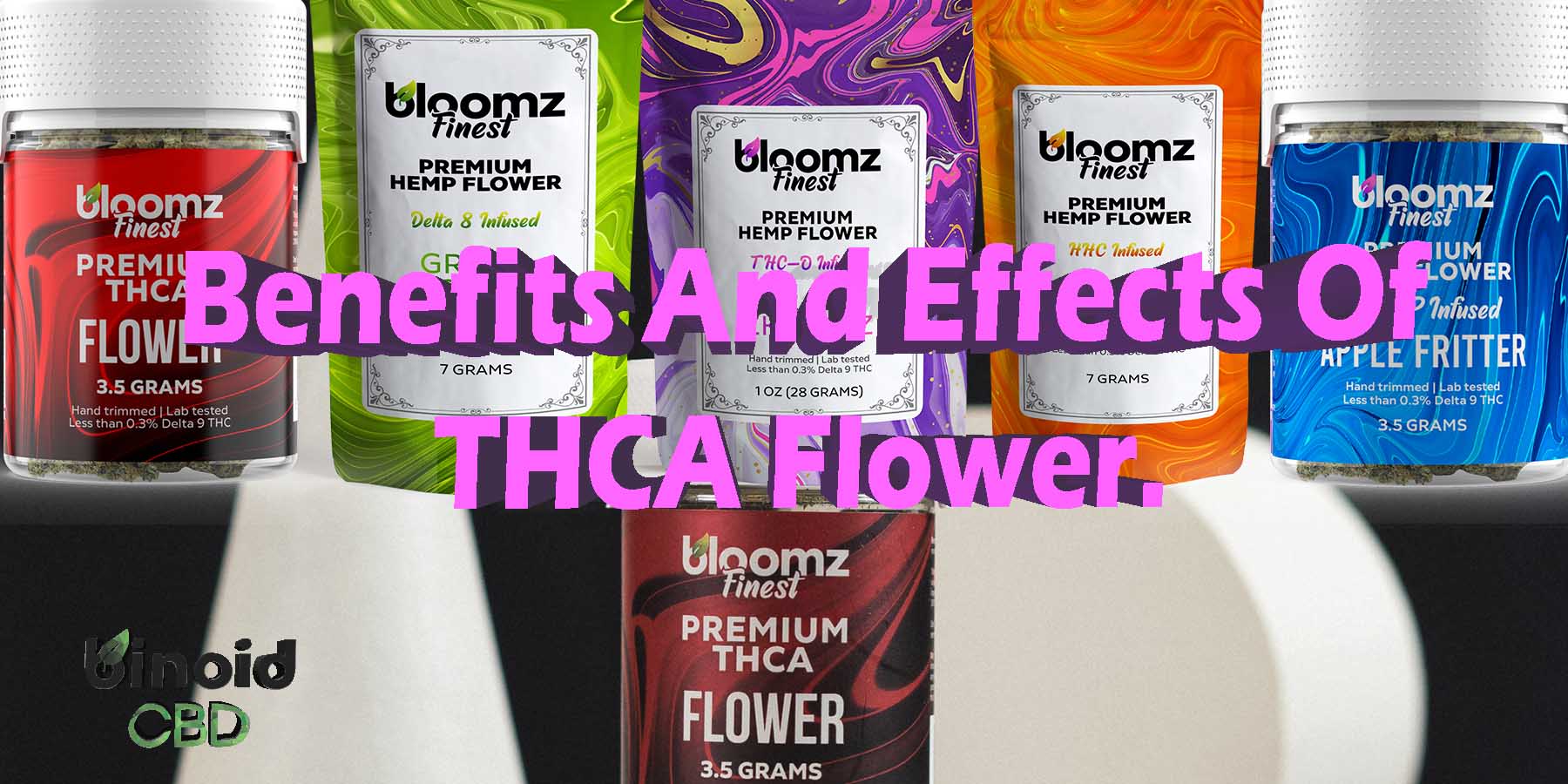 Benefits And Effects Of THCA Flower Benefits Anxiety Sleep Insomnia PreRolls Best Brand Strongest Real Legal Binoid