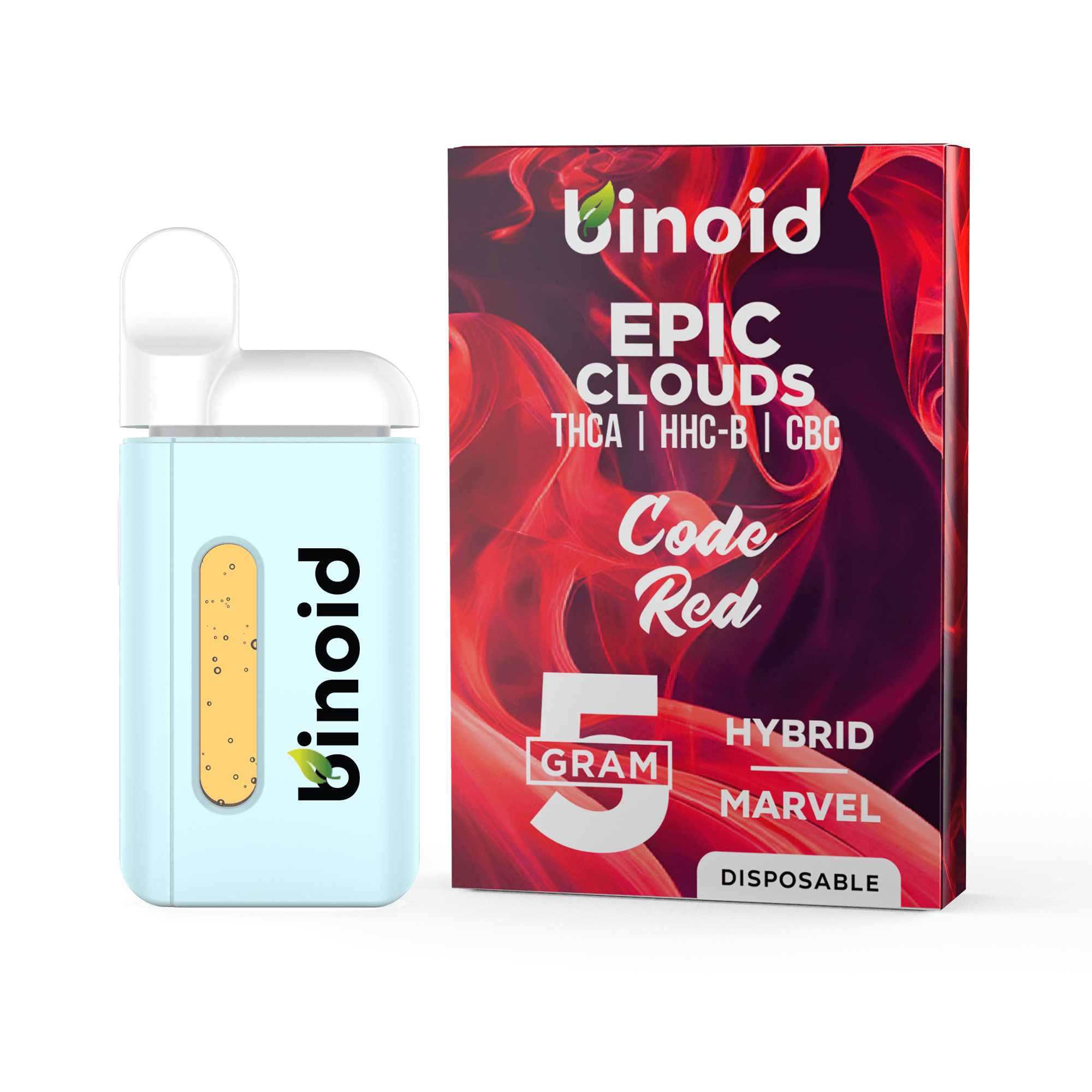 Binoid CBD 5 Gram THCA + CBC Disposable Vape – Epic Clouds