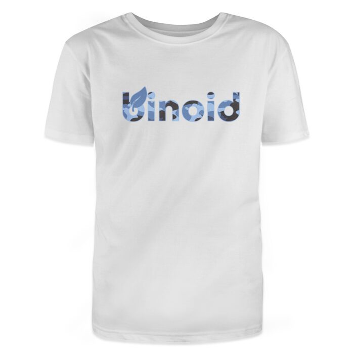 Blue Camo Binoid Logo T-Shirt - Binoid