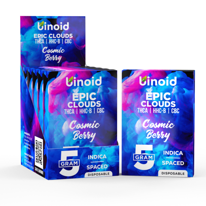 Epic Clouds 5 Gram Disposable Vape - Cosmic Berry - Image 2
