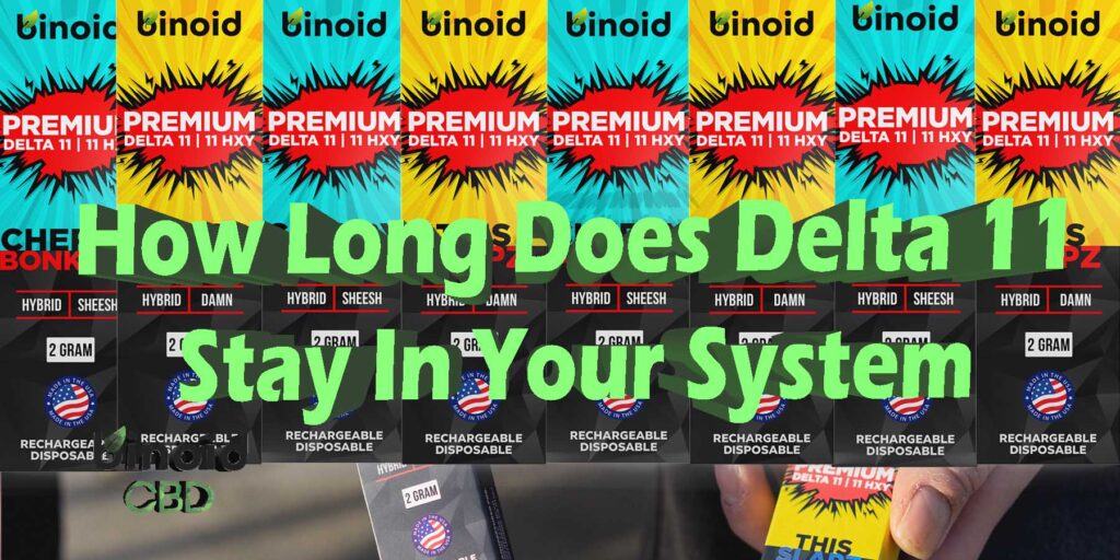 How Long Does Delta 11 THC Stay In Your System?