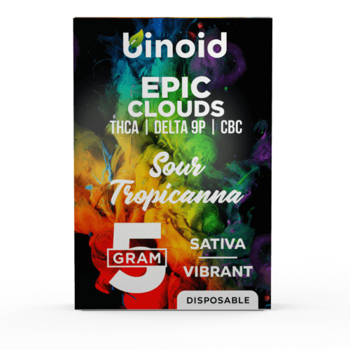 Binoid Epic Clouds Sour Tropicana THCA 5 gram disposable buy
