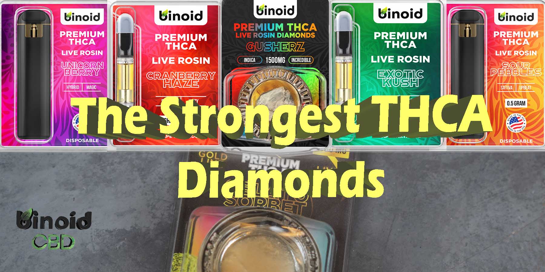 The Strongest THCA Diamonds Buy Online Near Me Best Place Brand Wax Strongest Binoid