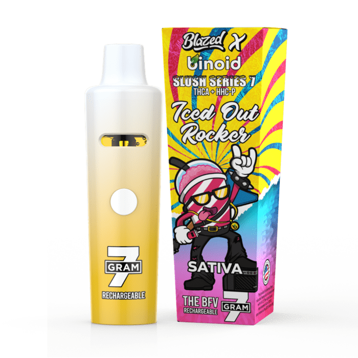 Slush Series Iced Out Rocker 7 Gram Review Take Work Online Best Brand Price Get Near Me Lowest Coupon Discount Store Shop Vapes Carts Online Binoid.