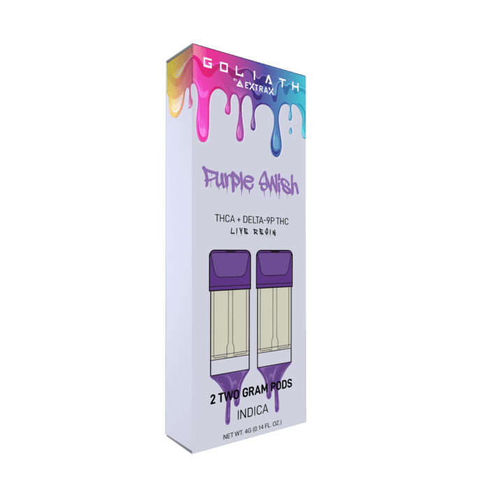 THCA 2Pods Purple Swish Vape Pods Goliath Lowest Price Get Near Best Brand