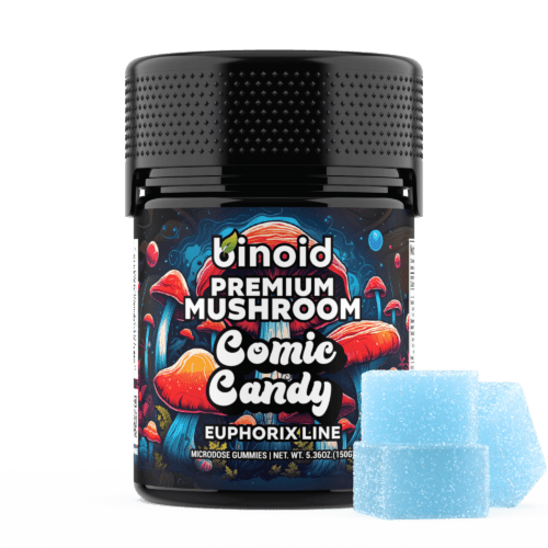 Best Amanita Mushroom Gummy Strong Potent Best Taste Online Happy High Pain Anxiety Sleep Insomnia Cosmic Candy