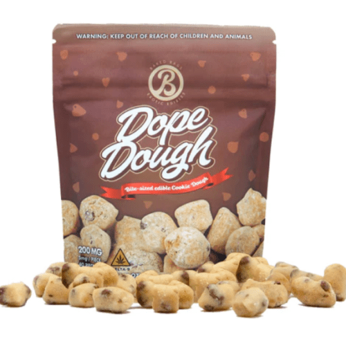 Dope Dough Baked Bags Coned Delta 9 THC 200MG Best Tasting Lowest Price