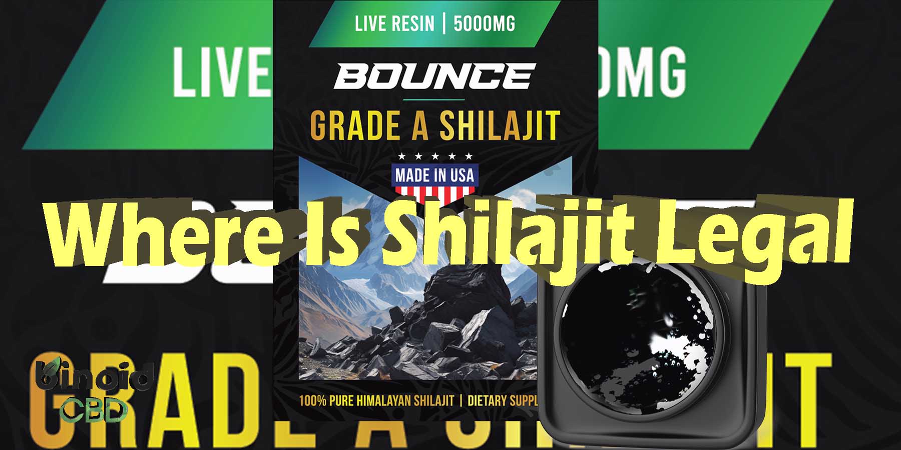 Where Is Shilajit Legal Himalayan Shilajit Resin Grade A Pure Himalayan Shilajit 5000mg 100 Natural For Sale Online Binoid Best Brand Bounce