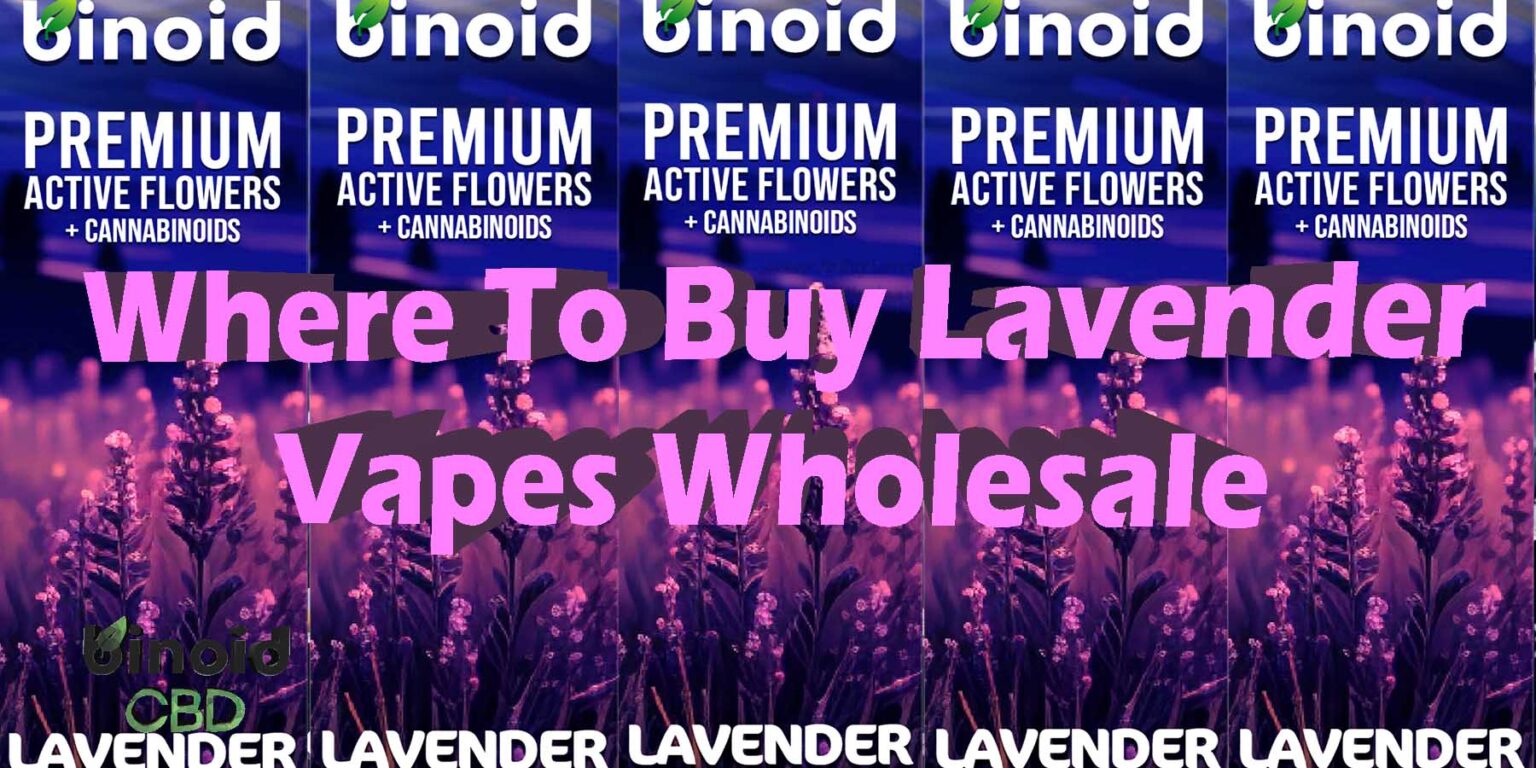 Buy Lavender Vapes Wholesale Active Flowers 3 Gram Disposable