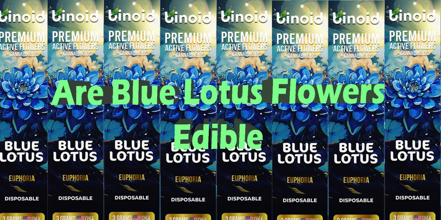 Are Blue Lotus Flowers Edible?